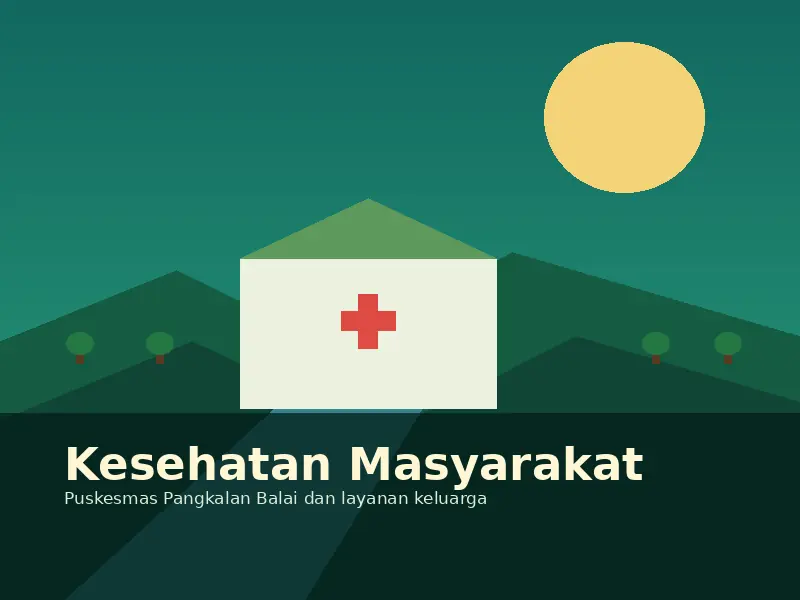 Ilustrasi Kesehatan Masyarakat Pangkalan Balai